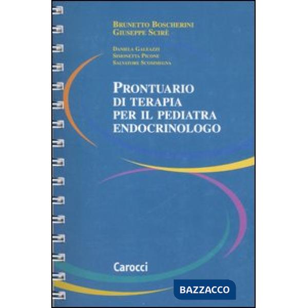 Prontuario di terapia per il pediatra endocrinologo