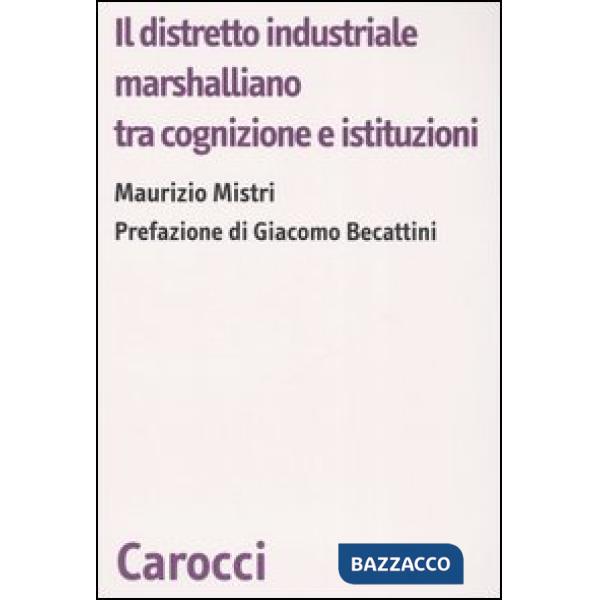 Distretto industriale marshalliano tra cognizione e istituzioni (Il)
