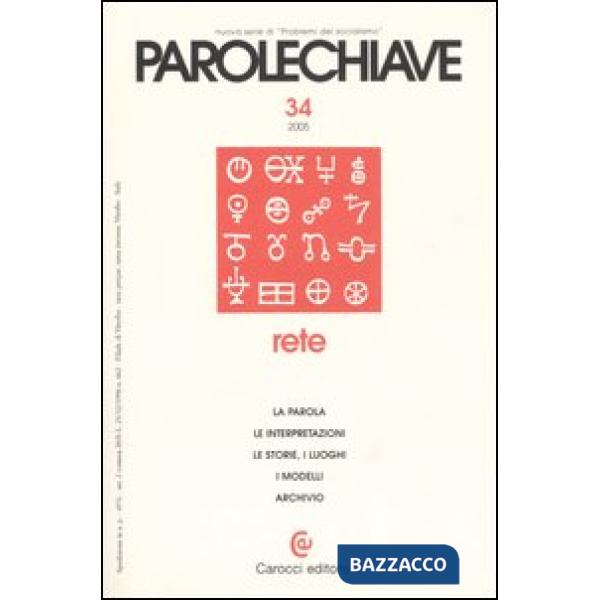 Parolechiave (2005). Vol. 34: Rete