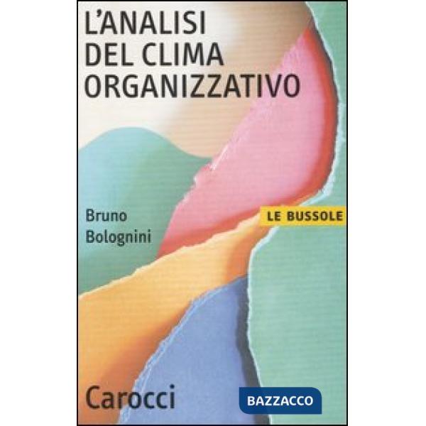 Analisi del clima organizzativo (L')