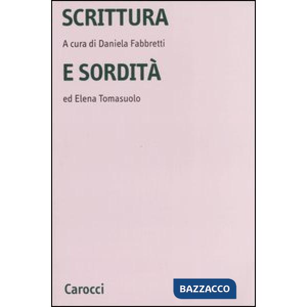 Scrittura e sordità