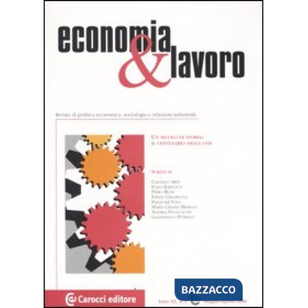 Economia & lavoro (2006). Vol. 2