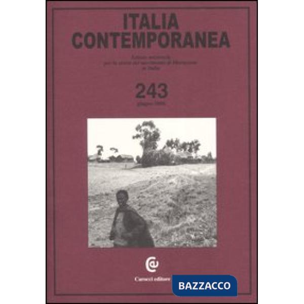 Italia contemporanea. Vol. 243
