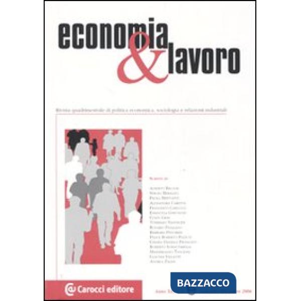 Economia & lavoro. Vol. 3