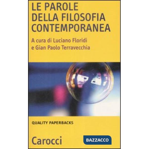 Parole della filosofia contemporanea (Le)
