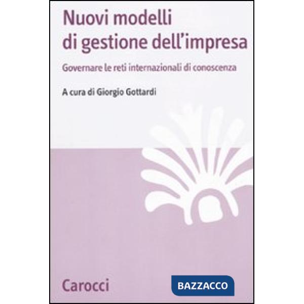 Nuovi modelli di gestione dell'impresa