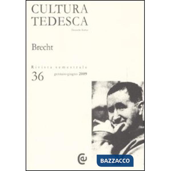 Cultura tedesca. Vol. 36: Brecht