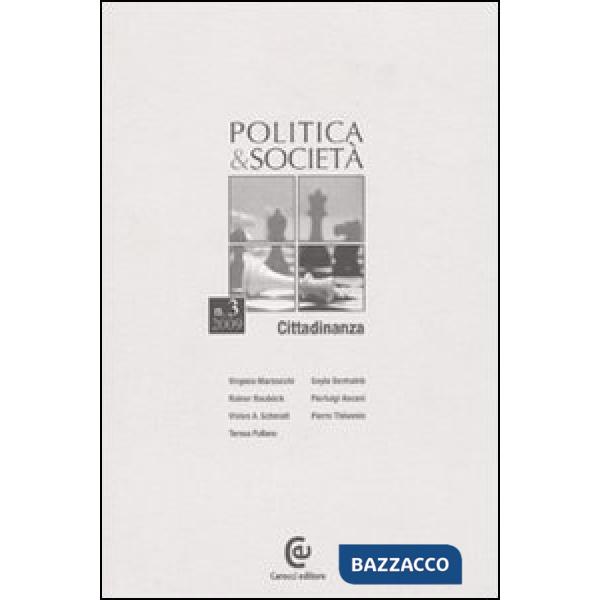 Politica e società (2009). Vol. 3: Cittadinanza