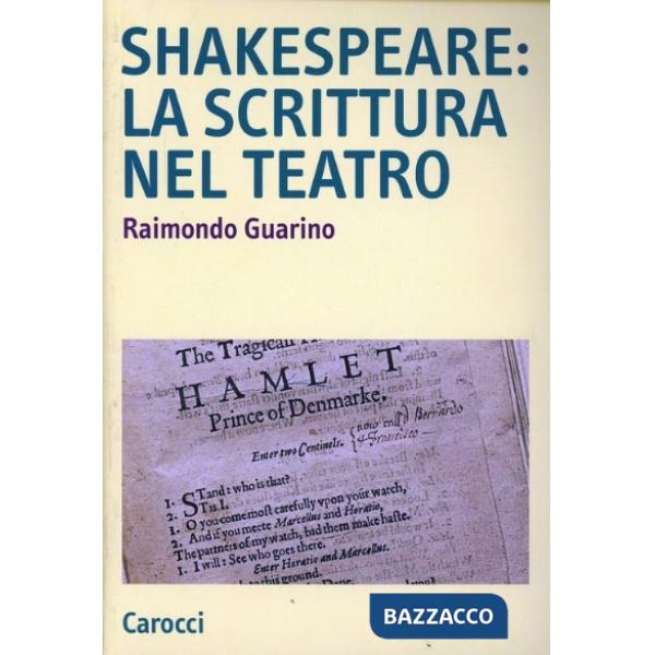 Shakespeare: la scrittura nel teatro