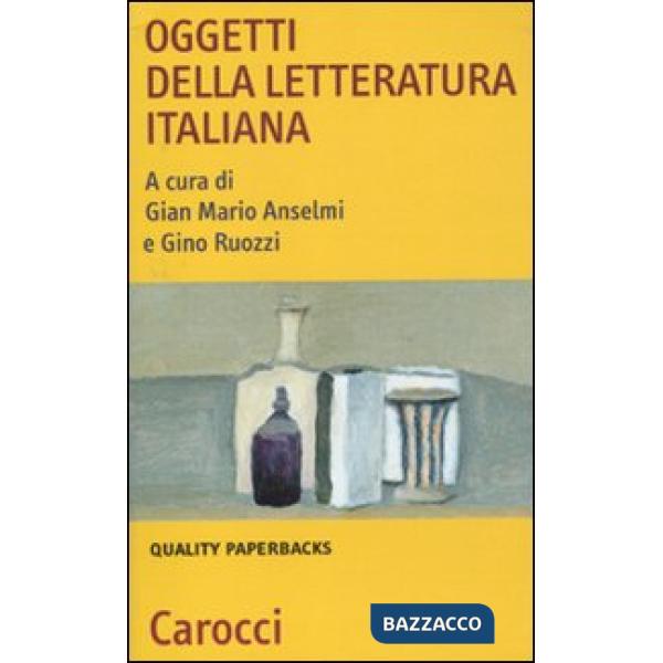 Oggetti della letteratura italiana