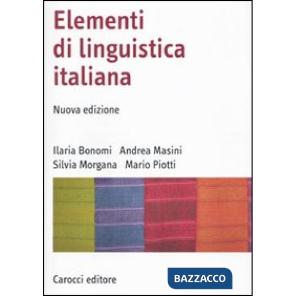 Elementi di linguistica italiana