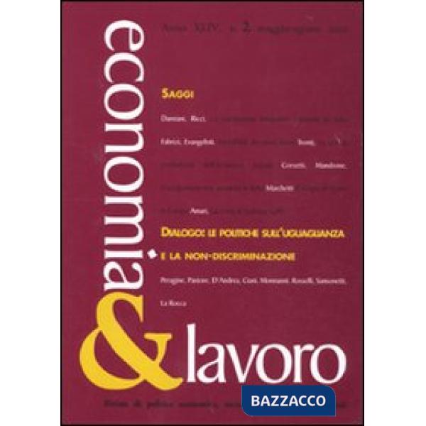 Economia & lavoro (2010). Vol. 2