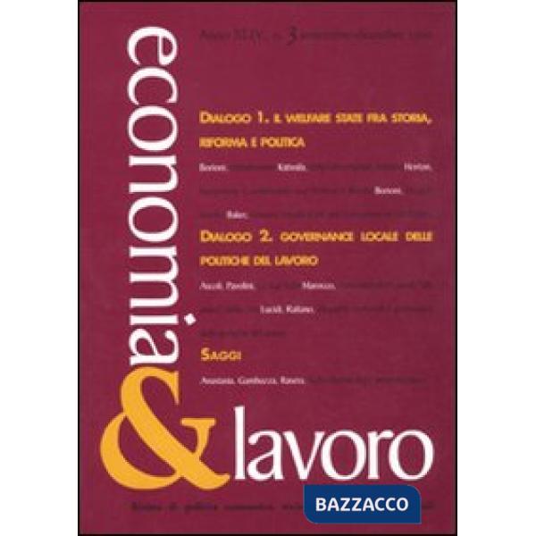 Economia & lavoro (2010). Vol. 3