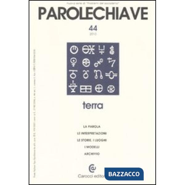 Parolechiave (2011). Vol. 44: Terra