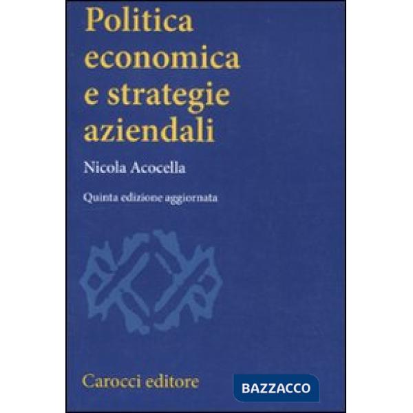 Politica economica e strategie aziendali