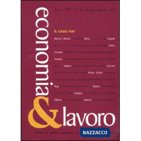 Economia & lavoro (2011). Ediz. bilingue. Vol. 2