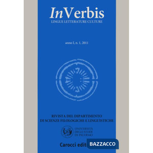 Inverbis. Lingue letterature culture (2011). Vol. 1