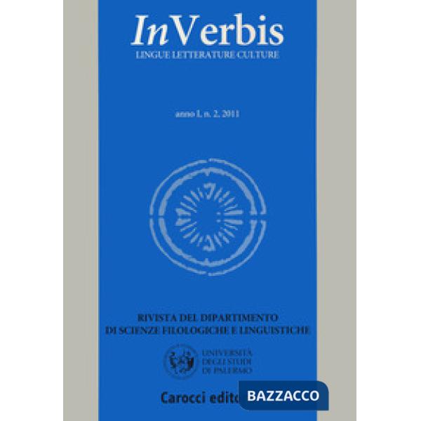 Inverbis. Lingue letterature culture (2011). Vol. 2