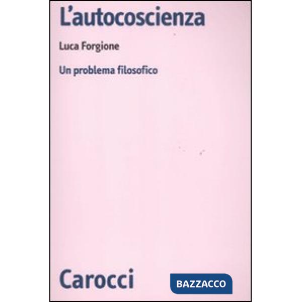 Autocoscienza. Un problema filosofico (L')