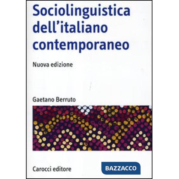 Sociolinguistica dell'italiano contemporaneo