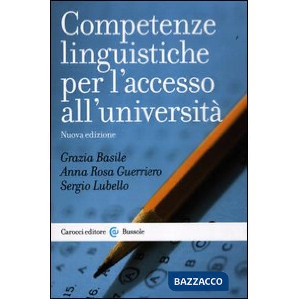 Competenze linguistiche per l'accesso all'università