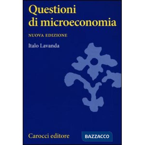 Questioni di microeconomia
