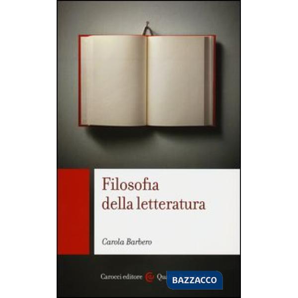 Filosofia della letteratura