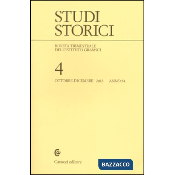 Studi storici (2013). Vol. 4
