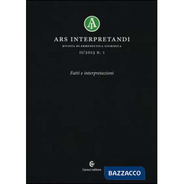 Ars interpretandi (2013). Vol. 1