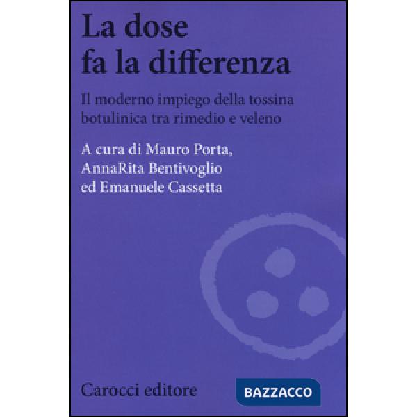 Dose fa la differenza. Il moderno impiego della tossina botulinica tra rimedio e veleno (La)