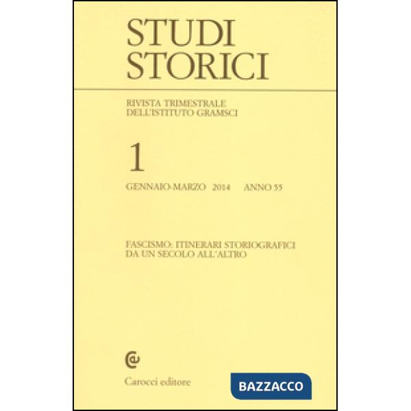 Studi storici (2014). Vol. 1