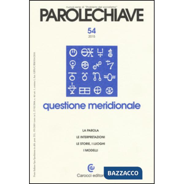 Parolechiave (2015). Vol. 54