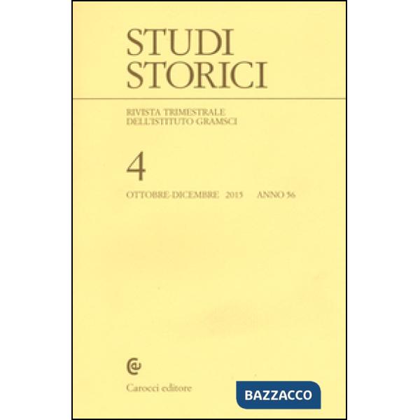 Studi storici (2015). Vol. 4
