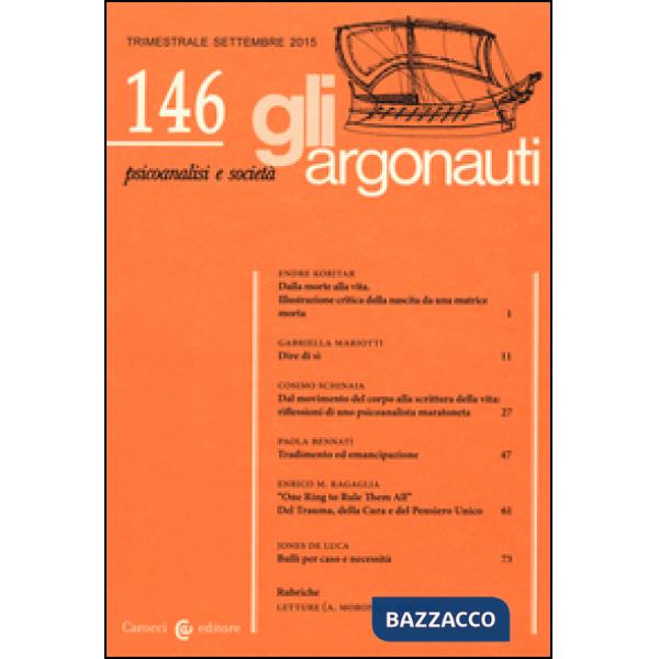 Argonauti (2015) (Gli). Vol. 146