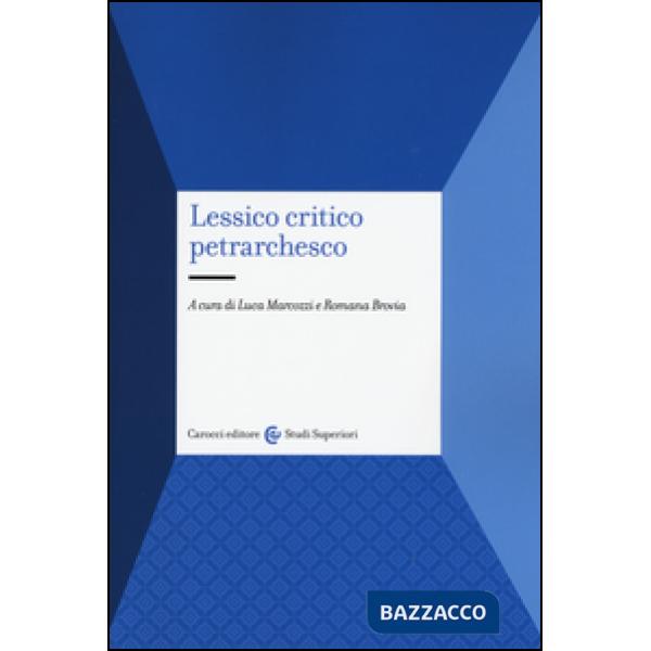 Lessico critico petrarchesco