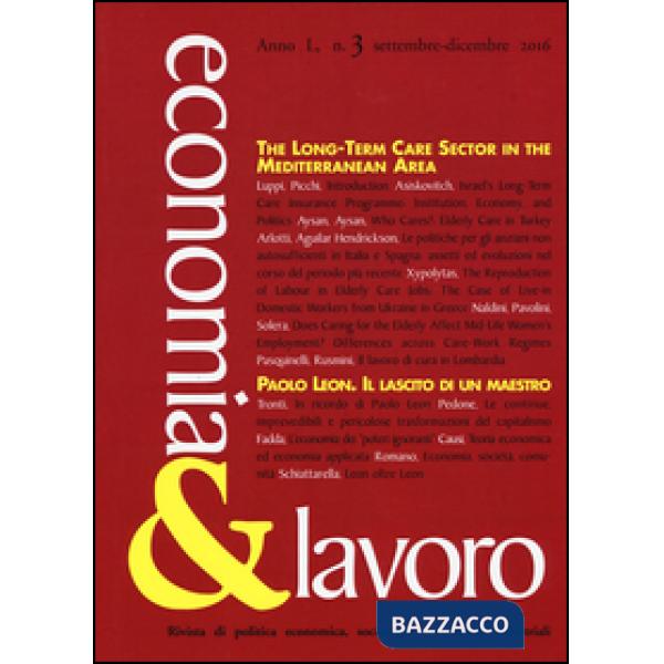 Economia & lavoro (2016). Vol. 3