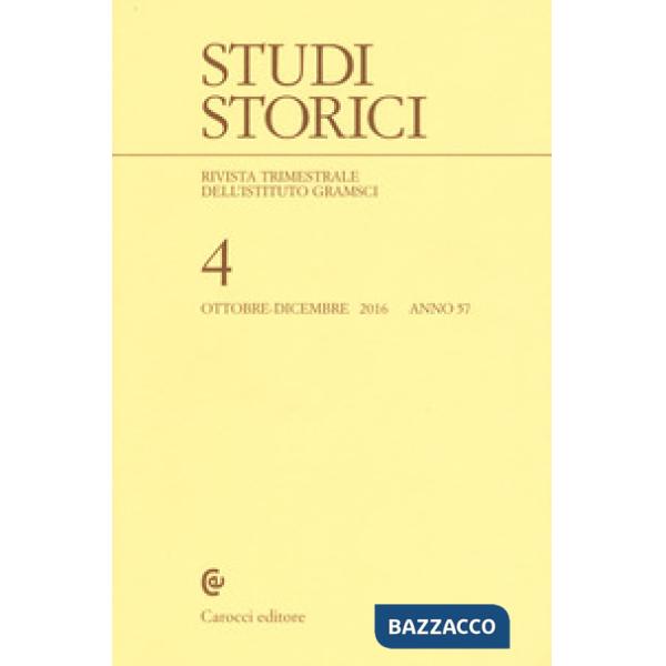 Studi storici (2016). Vol. 4