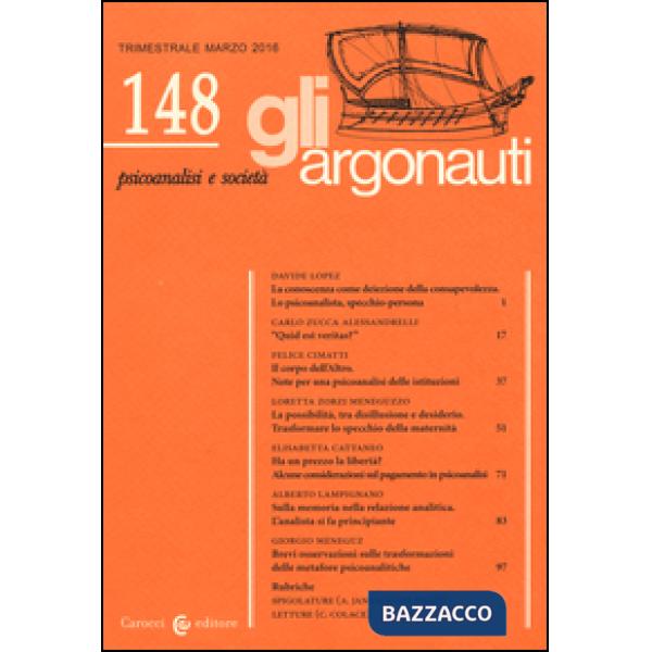 Argonauti (2016) (Gli). Vol. 148