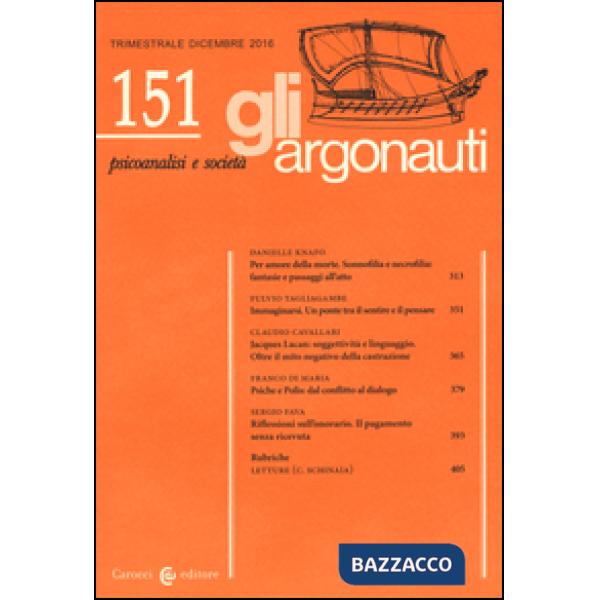 Argonauti (2016) (Gli). Vol. 151