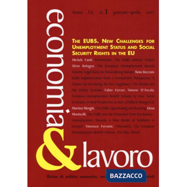 Economia & lavoro (2017). Vol. 1: Gennaio-aprile