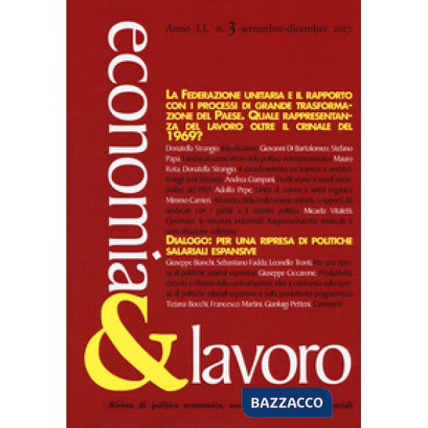 Economia & lavoro (2017). Vol. 3