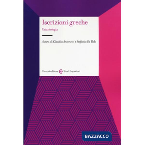 Iscrizioni greche. Un'antologia