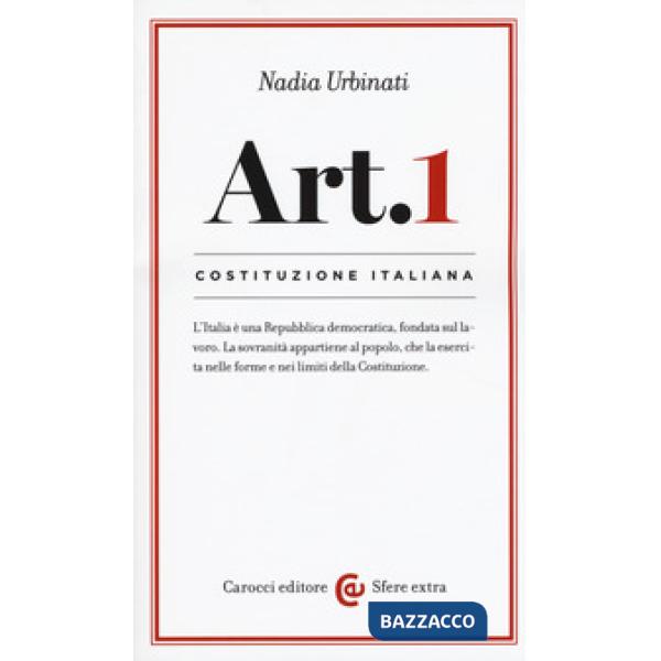 Costituzione italiana: articolo 1