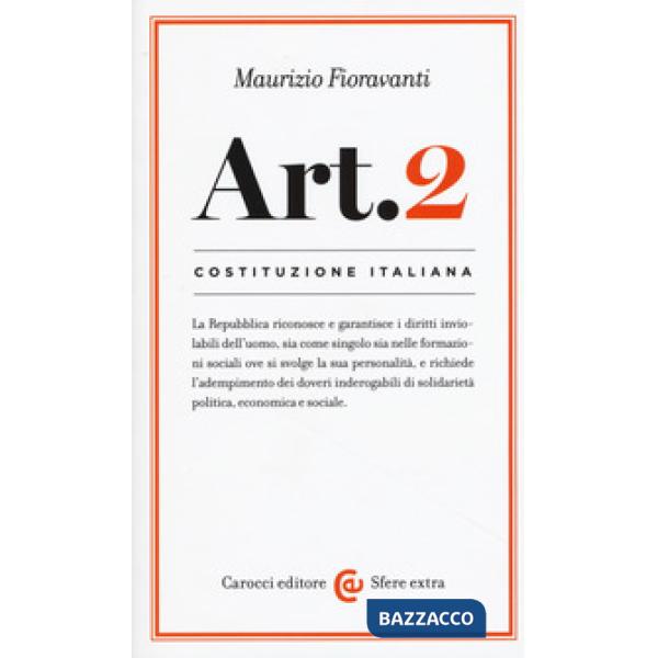 Costituzione italiana: articolo 2