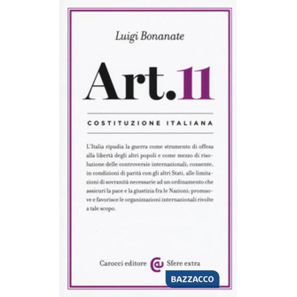 Costituzione italiana: articolo 11