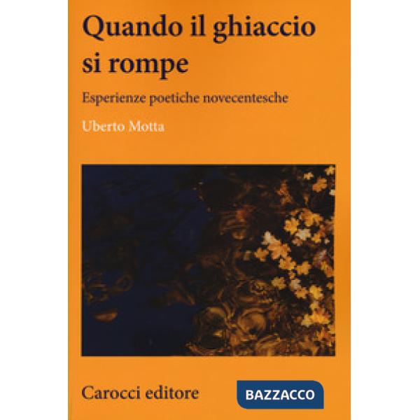 Quando il ghiaccio si rompe. Esperienze poetiche novecentesche
