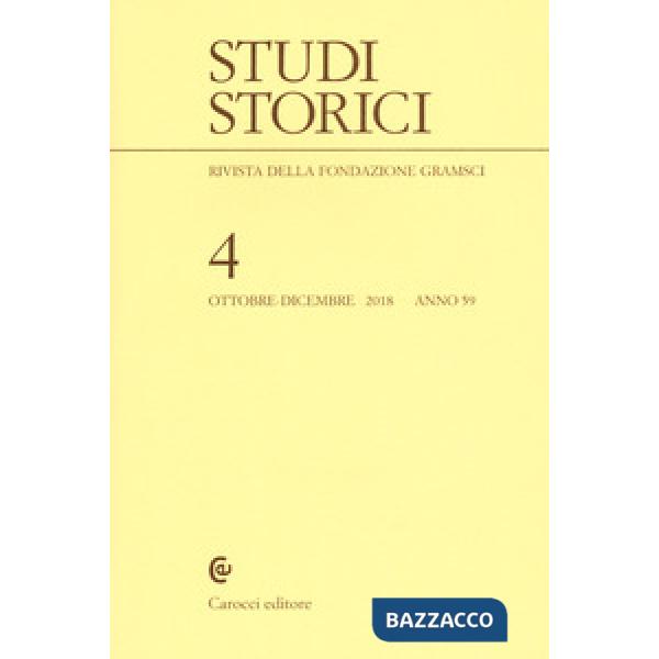 Studi storici (2018). Vol. 4