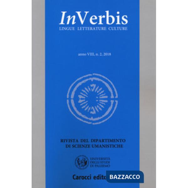 Inverbis. Lingue letterature culture (2018). Vol. 2