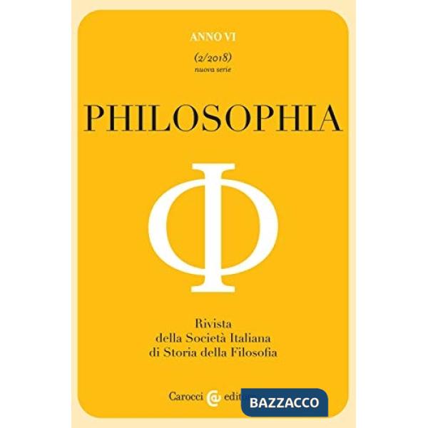 Philosophia (2018). Vol. 2
