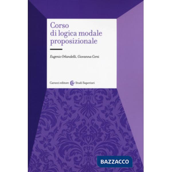 Corso di logica modale proposizionale